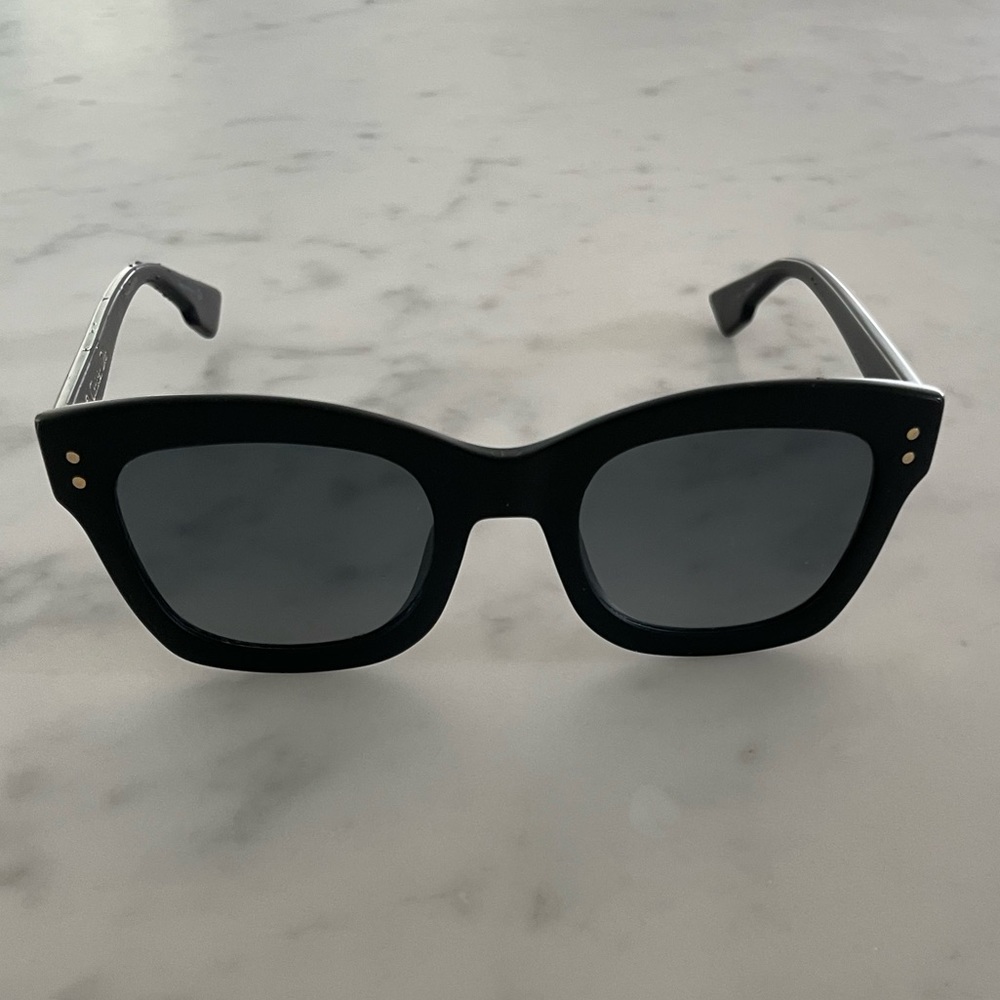 Christian Dior Black Oversized Sunglasses